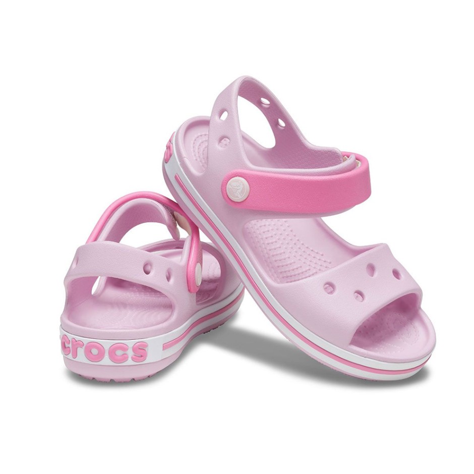 CROCS CROCBAND SANDAL KIDS 12856-6GD Pink
