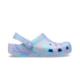 CROCS CLASSIC MARBLED CLOG T 207464-5Q7 Purple Image 0
