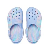 CROCS CLASSIC MARBLED CLOG T 207464-5Q7 Purple Image 1