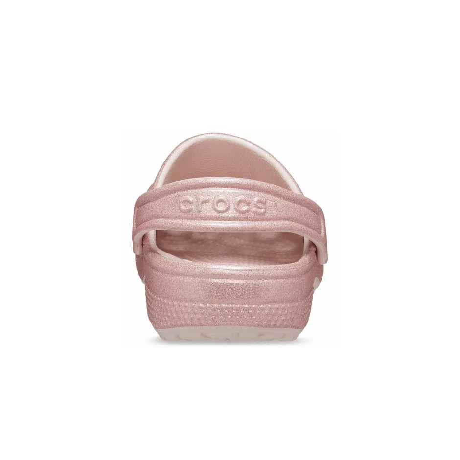 Παιδικά Σανδάλια Ροζ Χρυσό - Crocs Classic Glitter