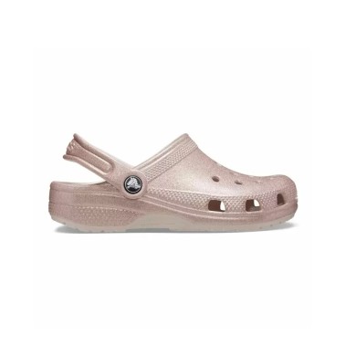 Παιδικά Σανδάλια Ροζ - Crocs Classic Glitter