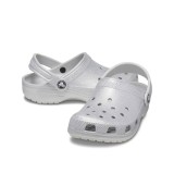 CROCS CLASSIC GLITTER CLOG K 206993-0IC Silver Image 3