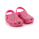 CROCS CLASSIC GLITTER CLOG K 206993-669 PINK Image 0