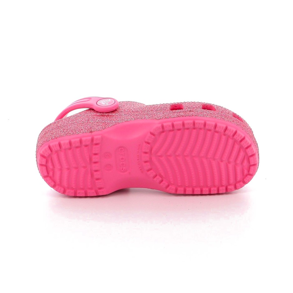 CROCS CLASSIC GLITTER CLOG K 206993-669 PINK