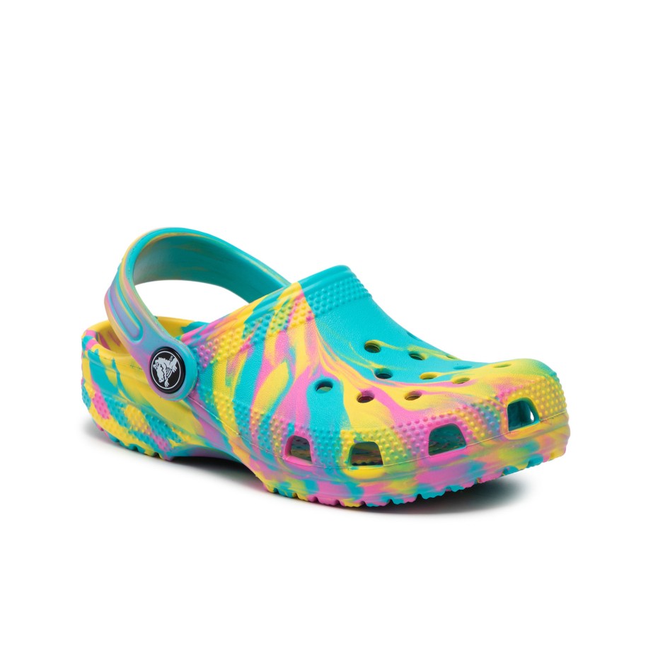 CROCS CLASSIC MARBLED CLOG T 207464-4SM Colorful