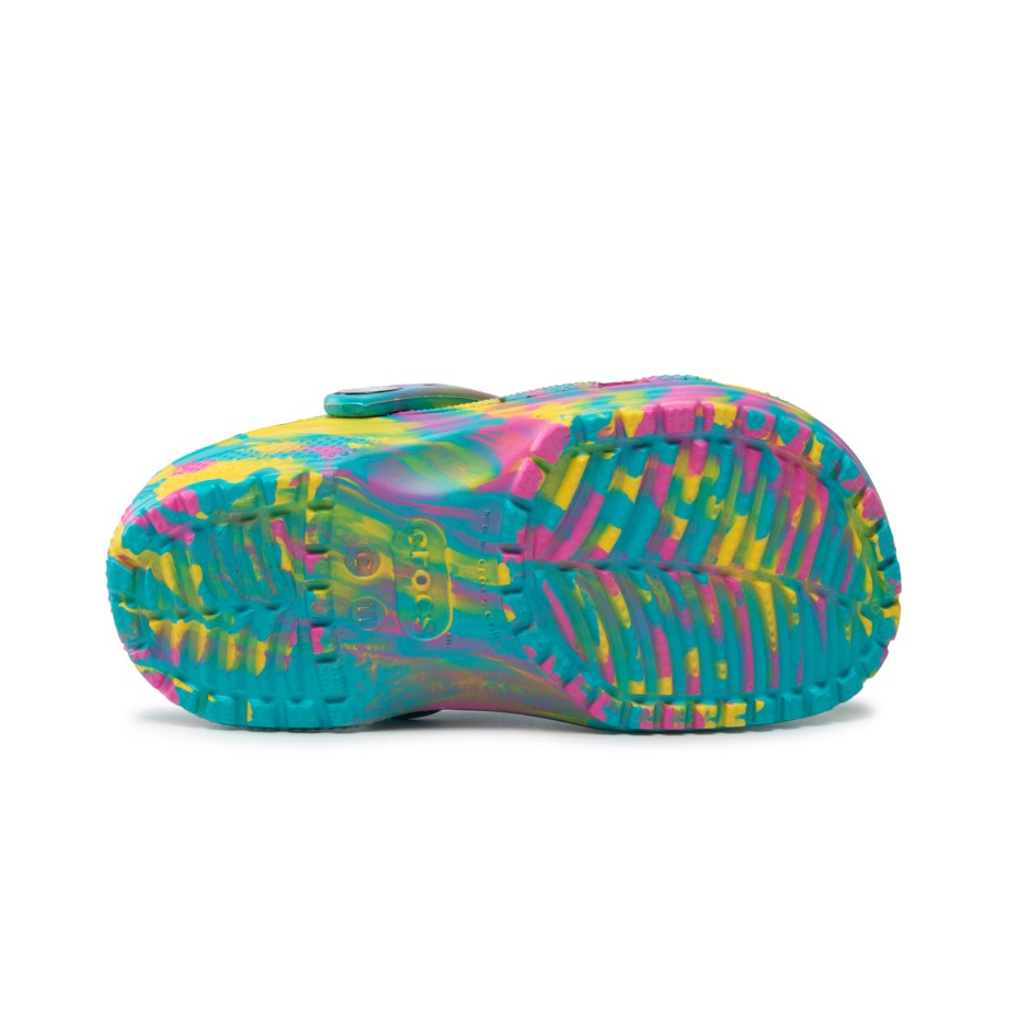 CROCS CLASSIC MARBLED CLOG T 207464-4SM Colorful