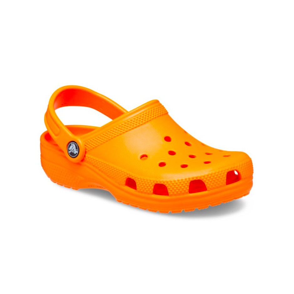 Παιδικά Σανδάλια Πορτοκαλί - Crocs Classic Clog