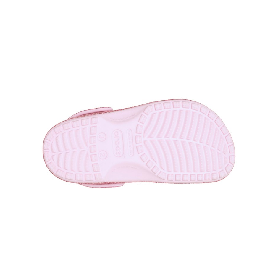 Παιδικά Σανδάλια Ροζ - Crocs Classic Chunky Glitter Clog