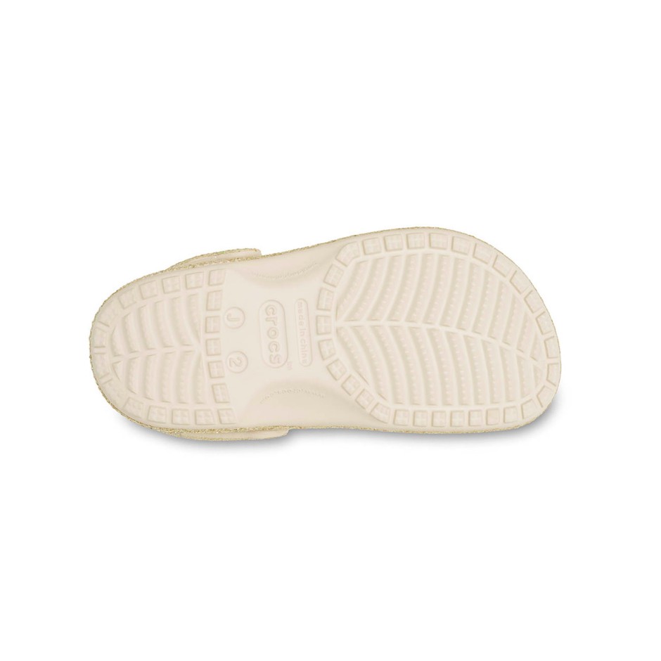 Παιδικά Σανδάλια Χρυσά - Crocs Classic Chunky Glitter Clog