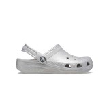 CROCS CLASSIC GLITTER CLOG K 206993-0IC Silver Image 