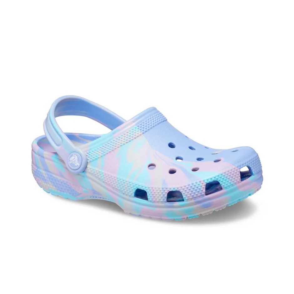 CROCS CLASSIC MARBLED CLOG T 207464-5Q7 Purple