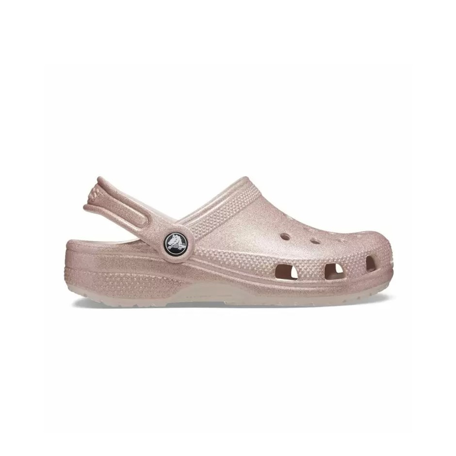 Παιδικά Σανδάλια Ροζ Χρυσό - Crocs Classic Glitter