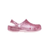 Παιδικά Σανδάλια Ροζ - Crocs Classic Chunky Glitter Clog Εικόνα 