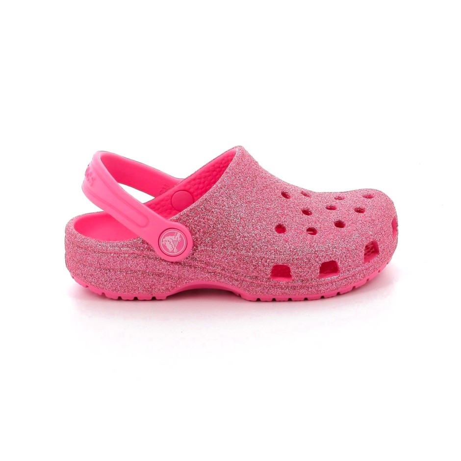 CROCS CLASSIC GLITTER CLOG K 206993-669 PINK