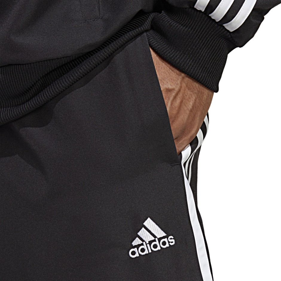 Ανδρικό Σετ Φόρμας Μαύρο - adidas Sportswear 3-Stripes Woven
