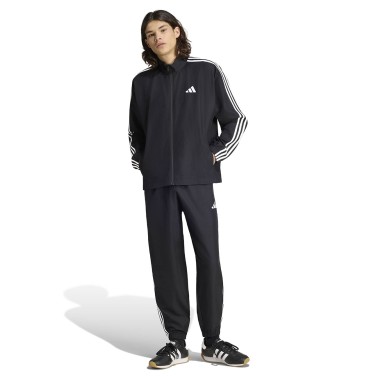 Men's Tracksuit Black - adidas Sportswear 3-Stripes Woven