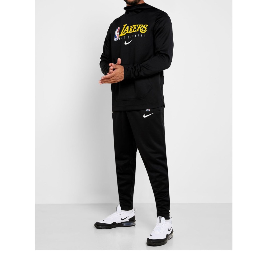 NIKE LAL M NK SPOTLIGHT PANT AT9222-010 Μαύρο