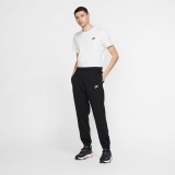 Nike Sportswear Club Fleece Μαύρο - Ανδρικό Παντελόνι Φόρμα