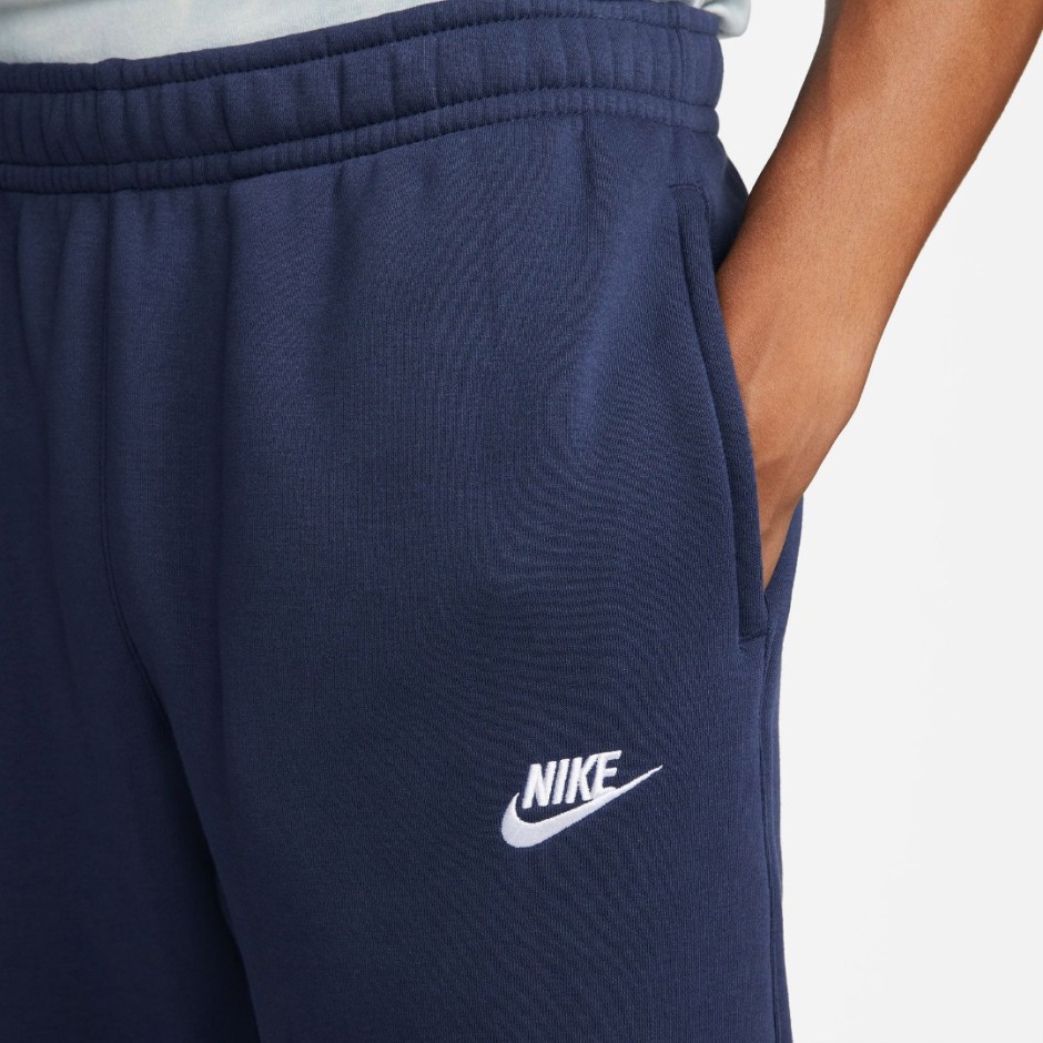 Ανδρικό Παντελόνι Φόρμα Μπλε - Nike Sportswear Club Fleece 