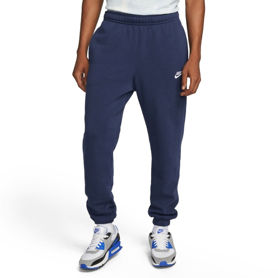 Nike Sportswear Club Fleece Μπλε - Ανδρικό Παντελόνι Φόρμα