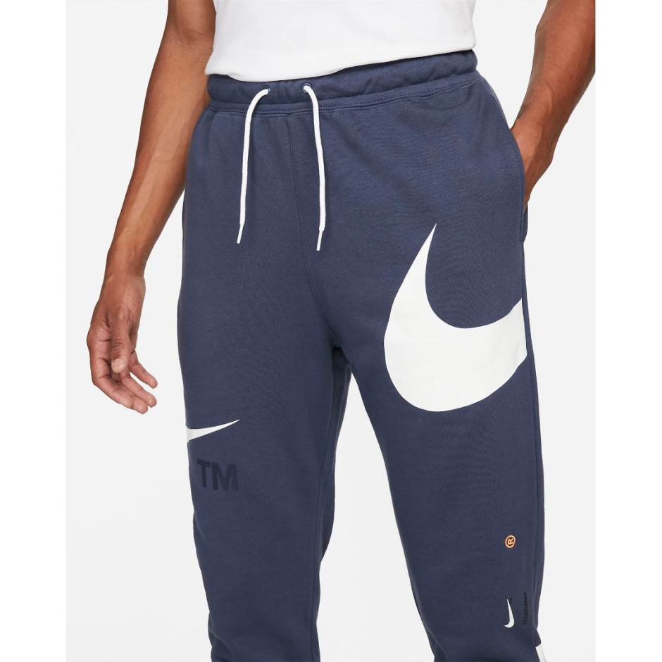 NIKE SPORTSWEAR SWOOSH MEN'S PANTS DD6001-437 Μπλε