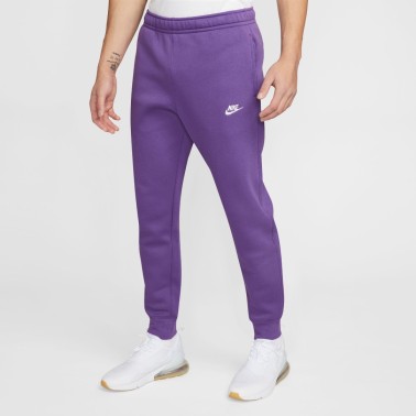 Nike Sportswear Club Fleece Μωβ - Ανδρικό Παντελόνι Φόρμα