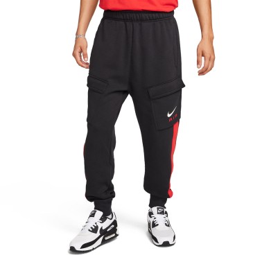 Nike Air Μαύρο - Ανδρικό Παντελόνι Φόρμα Cargo