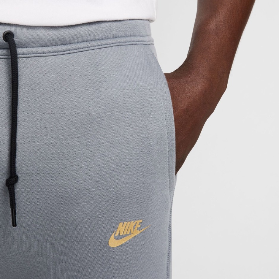 Ανδρικό Παντελόνι Φόρμα Γκρι - Nike Sportswear Tech Fleece