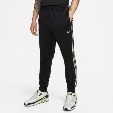 Nike Sportswear Repeat Μαύρο - Ανδρικό Παντελόνι Φόρμα