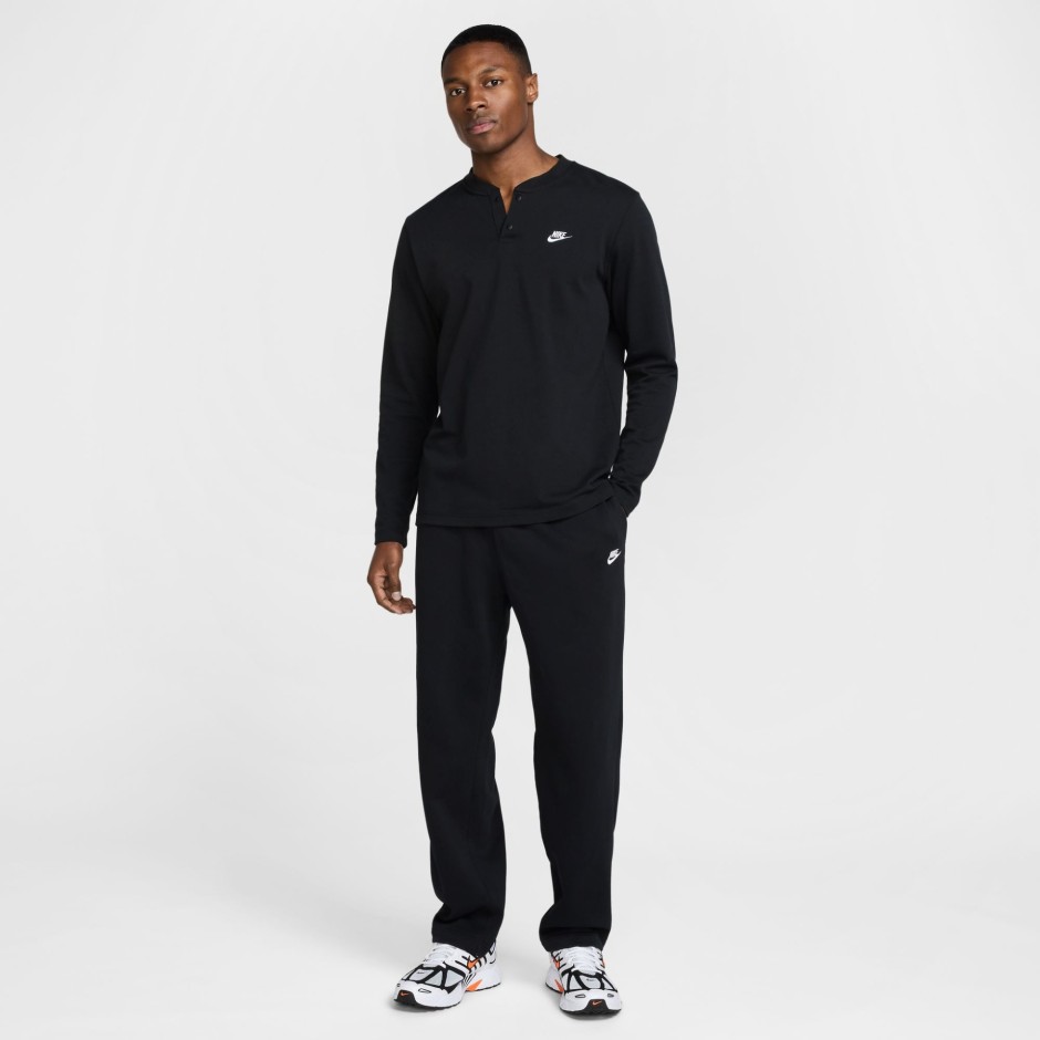 Ανδρικό Παντελόνι Φόρμα Μαύρο - Nike Club