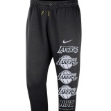 Ανδρικό Παντελόνι Φόρμα Μαύρο - Nike Los Angeles Lakers Courtside Club Εικόνα 1