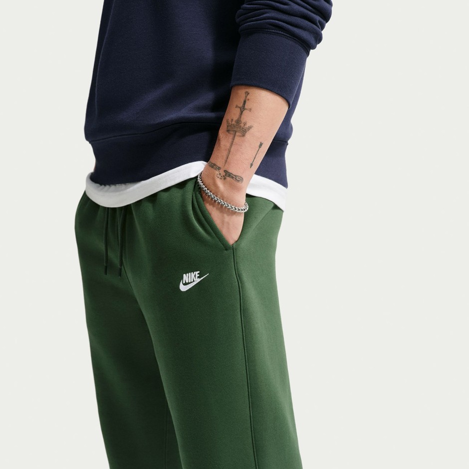 Ανδρικό Παντελόνι Φόρμα Κυπαρισσί - Nike Club