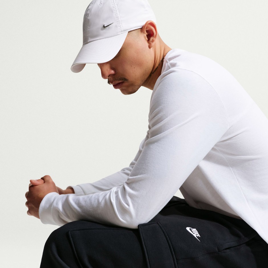 Men's Joggers Black - Nike Club 