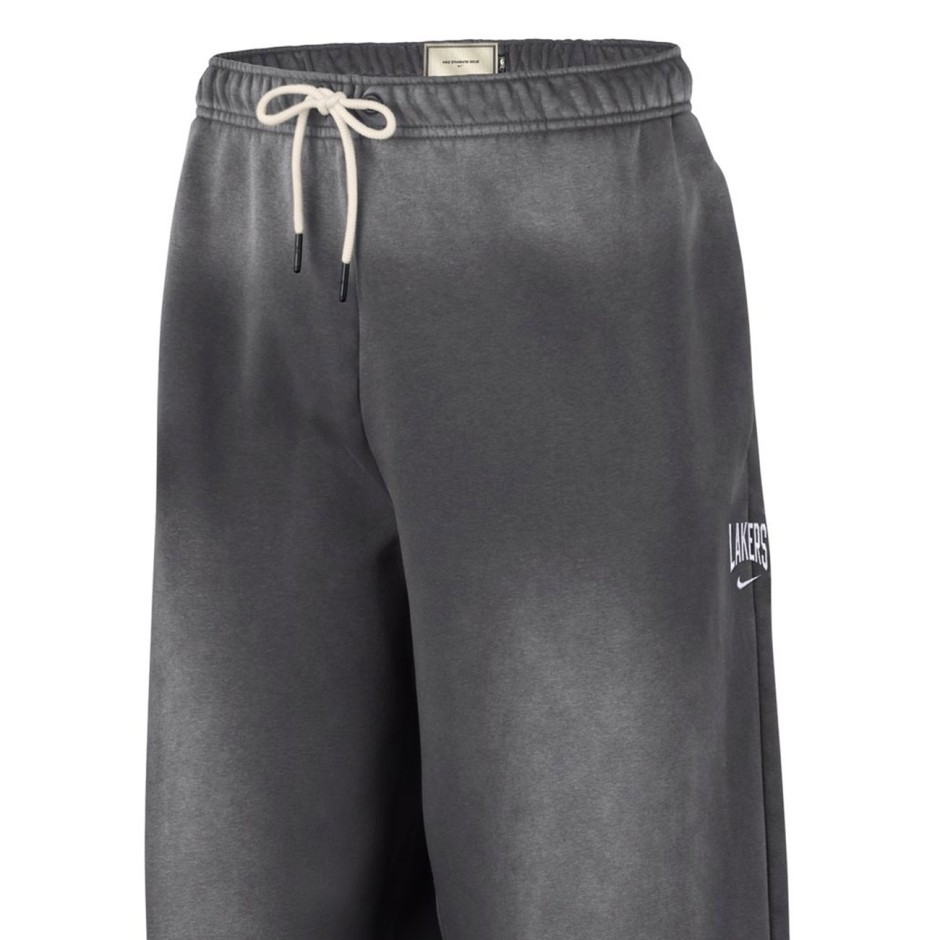 Men's NBA Pants Coal - Nike Los Angeles Lakers Standard Issue 