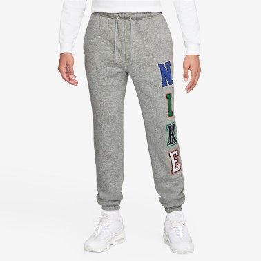 NIKE M NK CLUB BB CF PANT LTTRS FZ0881-063 Grey