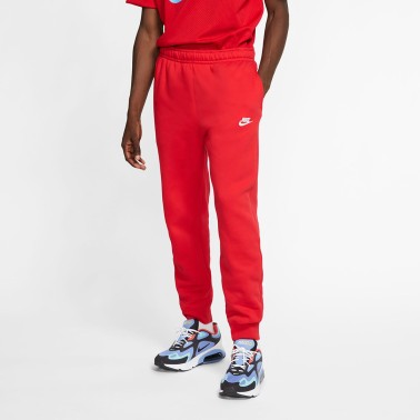 NIKE SPORTSWEAR CLUB FLEECE MEN'S JOGGERS BV2671-657 Red