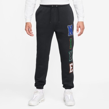 Ανδρικό Παντελόνι Φόρμα Μαύρο - Nike Sportswear Club