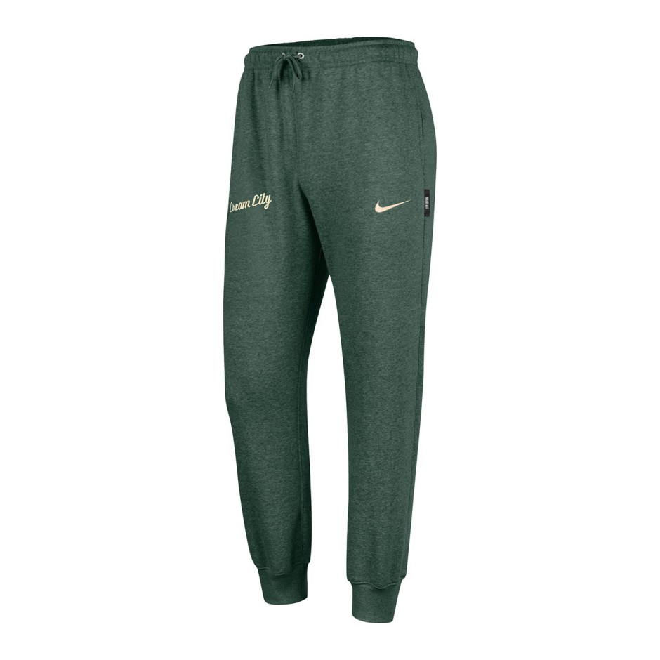 Ανδρικό Παντελόνι Φόρμα Πράσινο - Nike Milwaukee Bucks City Edition