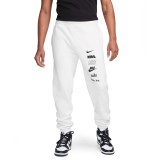 NIKE M NK CLUB+ BB CF PANT MLOGO Εκρού Εικόνα 
