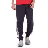 adidas Performance ESSENTIALS 3-STRIPES TAPERED CUFFED JOGGERS DU0478 Blue Image 