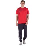 adidas Performance ESSENTIALS 3-STRIPES TAPERED CUFFED JOGGERS DU0478 Blue Image 3