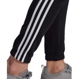 adidas Performance ESSENTIALS FRENCH TERRY TAPERED 3-STRIPES JOGGERS GK8829 Black Image 2