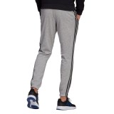 adidas Performance ESSENTIALS FRENCH TERRY TAPERED 3-STRIPES JOGGERS GK9001 Γκρί