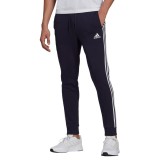 adidas Performance ESSENTIALS FLEECE TAPERED CUFF 3-STRIPES JOGGERS GK8823 Blue Image 