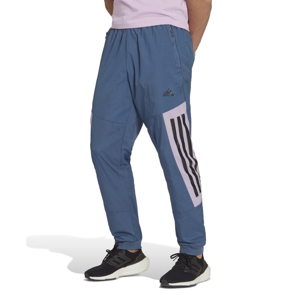 Ανδρικό Παντελόνι Φόρμα adidas Performance M FI WV PANT Μπλε HK2142 