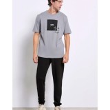 Ανδρικό Παντελόνι Φόρμα Μαύρο - Bodytalk 'Pants On' Εικόνα 2