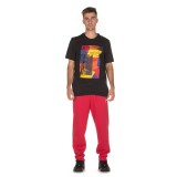 JORDAN JUMPMAN FLEECE PANT 940172-687 Red Image 2