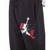 JORDAN JUMPMAN CLASSICS MEN'S FLEECE TROUSERS CK2850-010 Black Image 1