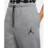 JORDAN M J JUMPMAN AIR FLEECE PANT CK6694-091 Grey Image 2