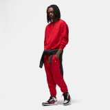 JORDAN M J ESS FLC PANT DQ7340-687 Red Image 4